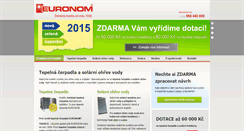 Desktop Screenshot of euronom.cz